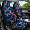 Palm Tree Pattern Print Design PT013 Universal Fit Car Seat Covers-JorJune