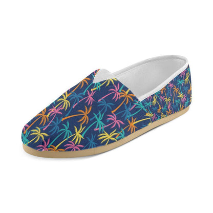 Palm Tree Pattern Print Design PT013 Women Casual Shoes-JorJune.com