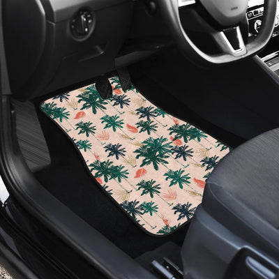 Palm Tree Pattern Print Design PT014 Car Floor Mats-JORJUNE.COM