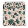 Palm Tree Pattern Print Design PT014 Duvet Cover Bedding Set-JORJUNE.COM
