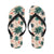 Palm Tree Pattern Print Design PT014 Flip Flops-JorJune