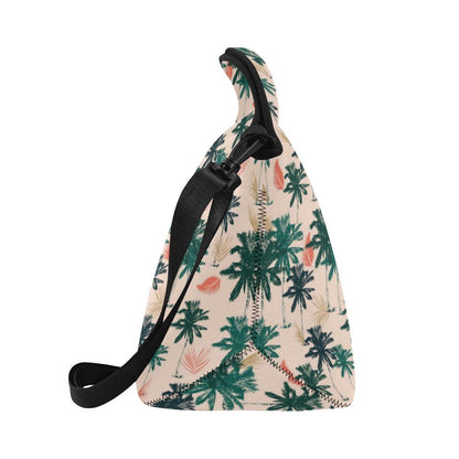 Palm Tree Pattern Print Design PT014 Neoprene Lunch Bag-JorJune