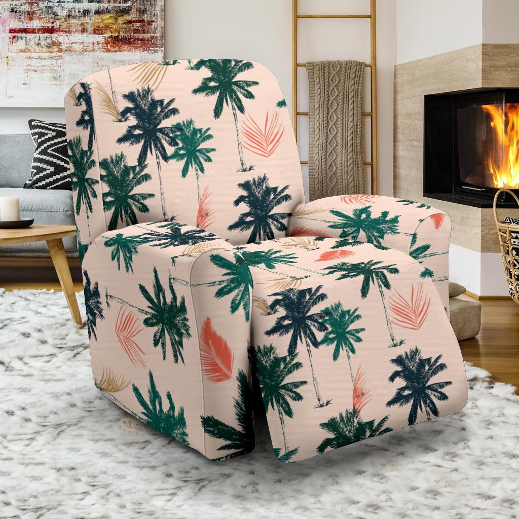 Palm Tree Pattern Print Design PT014 Recliner Slipcover-JORJUNE.COM