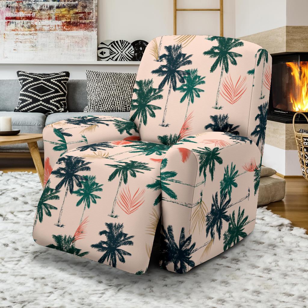 Palm Tree Pattern Print Design PT014 Recliner Slipcover-JORJUNE.COM