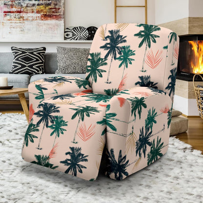 Palm Tree Pattern Print Design PT014 Recliner Slipcover-JORJUNE.COM