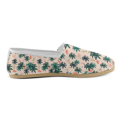 Palm Tree Pattern Print Design PT014 Women Casual Shoes-JorJune.com