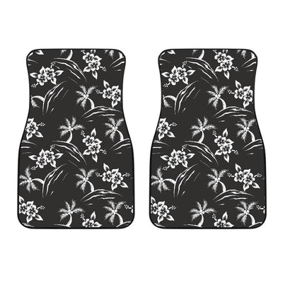 Palm Tree Pattern Print Design PT02 Car Floor Mats-JORJUNE.COM