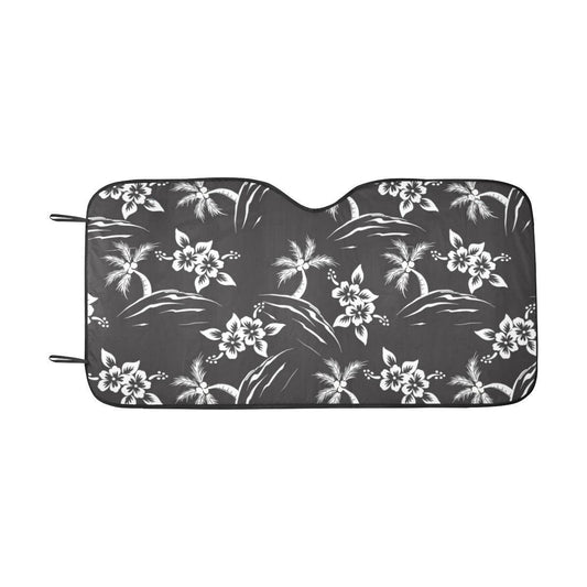 Palm Tree Pattern Print Design PT02 Car Sun Shade-JorJune