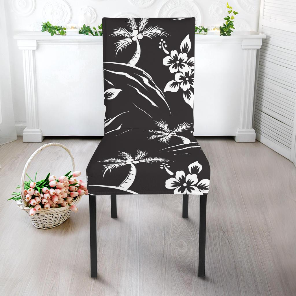 Palm Tree Pattern Print Design PT02 Dining Chair Slipcover-JORJUNE.COM