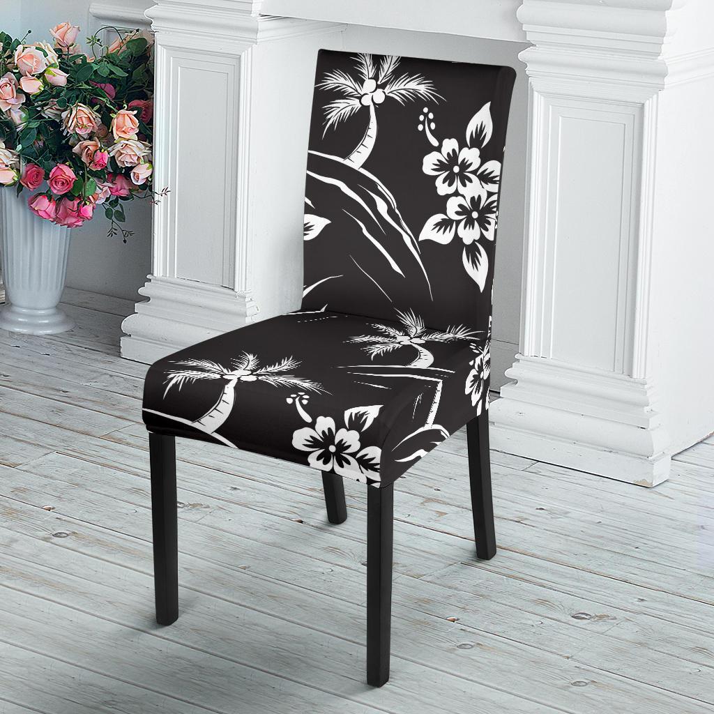 Palm Tree Pattern Print Design PT02 Dining Chair Slipcover-JORJUNE.COM