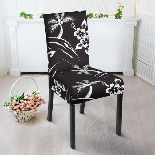 Palm Tree Pattern Print Design PT02 Dining Chair Slipcover-JORJUNE.COM