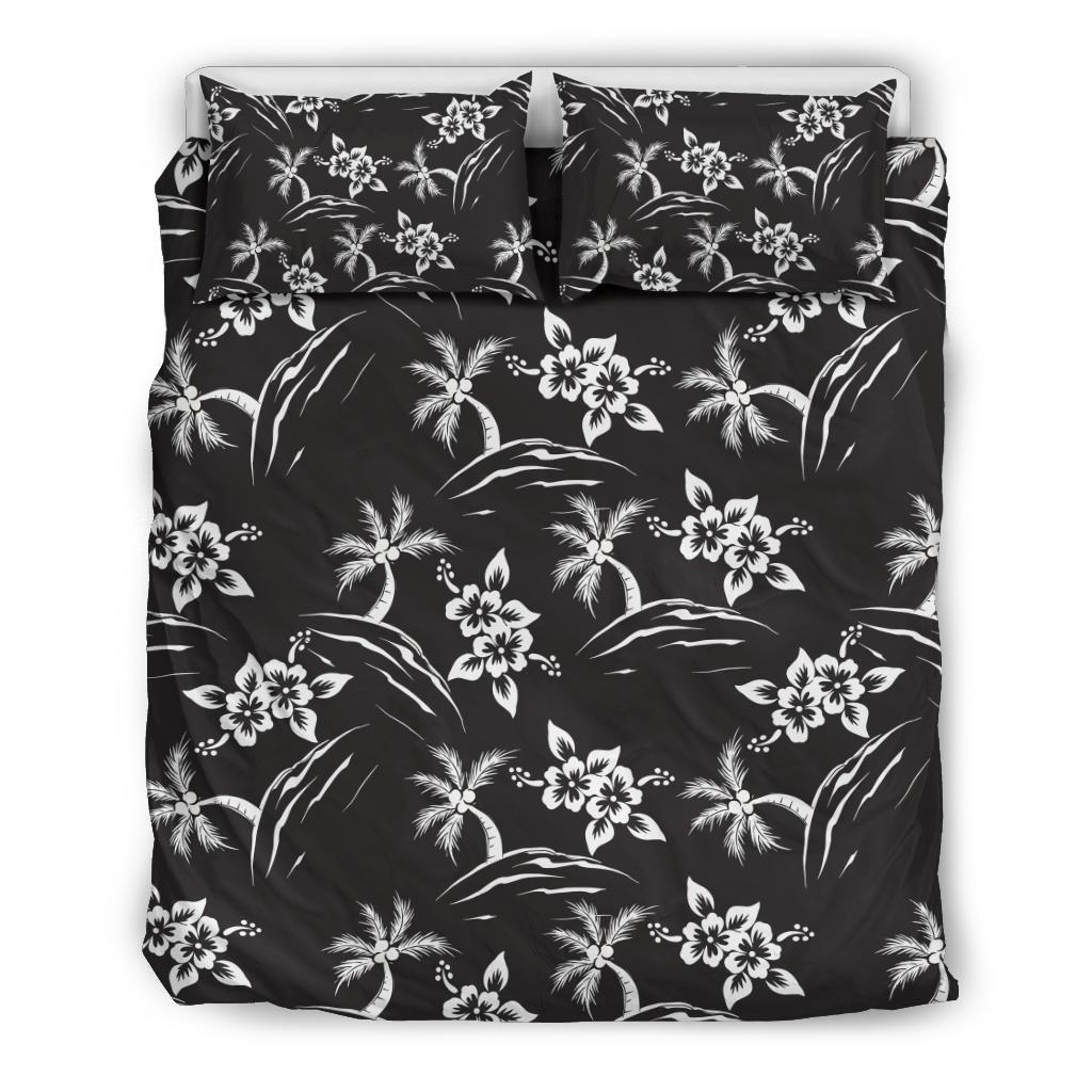 Palm Tree Pattern Print Design PT02 Duvet Cover Bedding Set-JORJUNE.COM