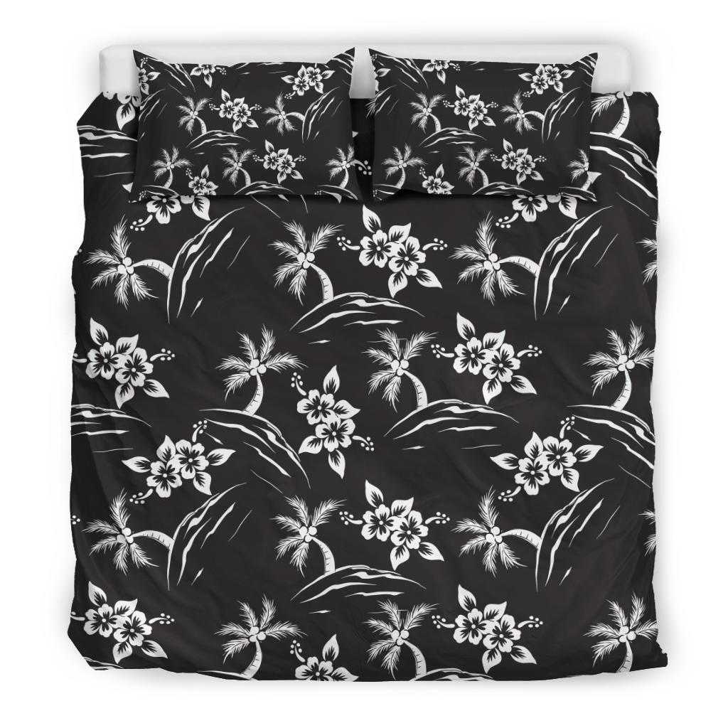 Palm Tree Pattern Print Design PT02 Duvet Cover Bedding Set-JORJUNE.COM