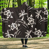 Palm Tree Pattern Print Design PT02 Hooded Blanket-JORJUNE.COM