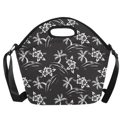 Palm Tree Pattern Print Design PT02 Neoprene Lunch Bag-JorJune