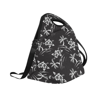 Palm Tree Pattern Print Design PT02 Neoprene Lunch Bag-JorJune