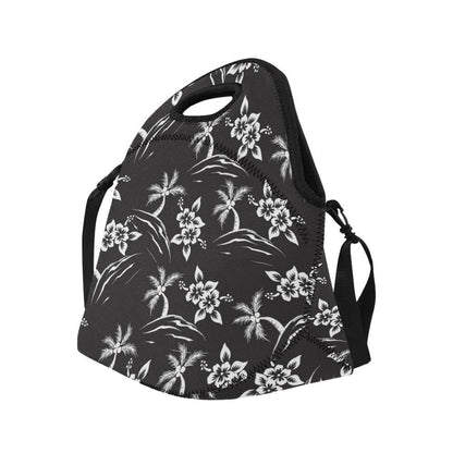 Palm Tree Pattern Print Design PT02 Neoprene Lunch Bag-JorJune