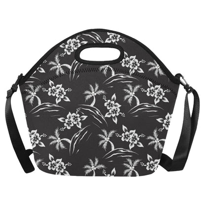 Palm Tree Pattern Print Design PT02 Neoprene Lunch Bag-JorJune