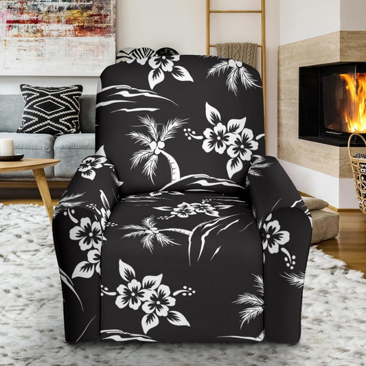 Palm Tree Pattern Print Design PT02 Recliner Slipcover-JORJUNE.COM