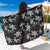 Palm Tree Pattern Print Design PT02 Sarong Pareo Wrap-JORJUNE.COM