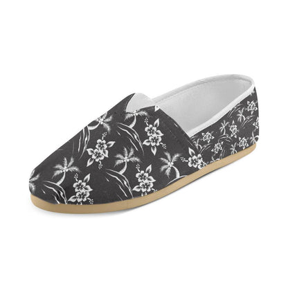 Palm Tree Pattern Print Design PT02 Women Casual Shoes-JorJune.com