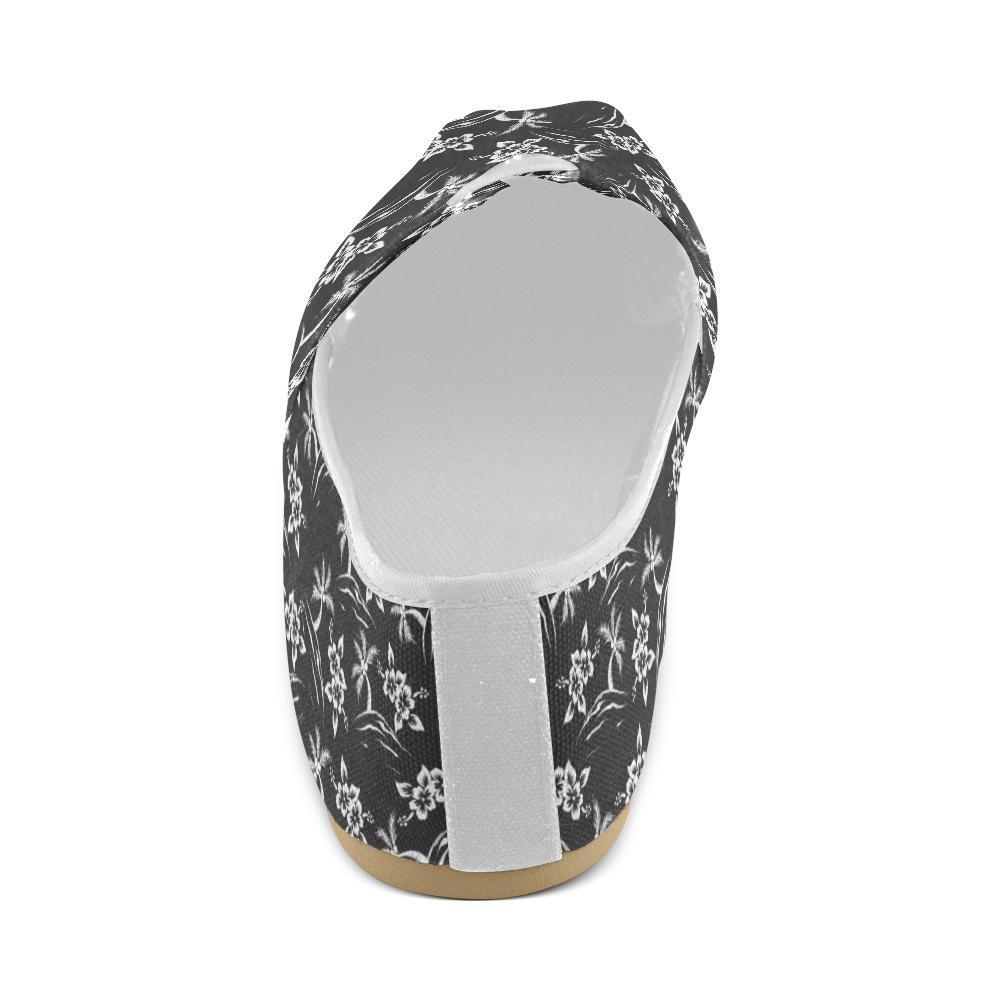 Palm Tree Pattern Print Design PT02 Women Casual Shoes-JorJune.com