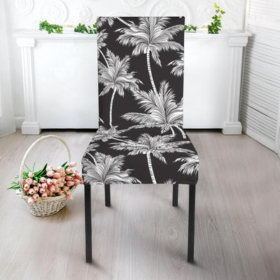 Palm Tree Pattern Print Design PT03 Dining Chair Slipcover-JORJUNE.COM