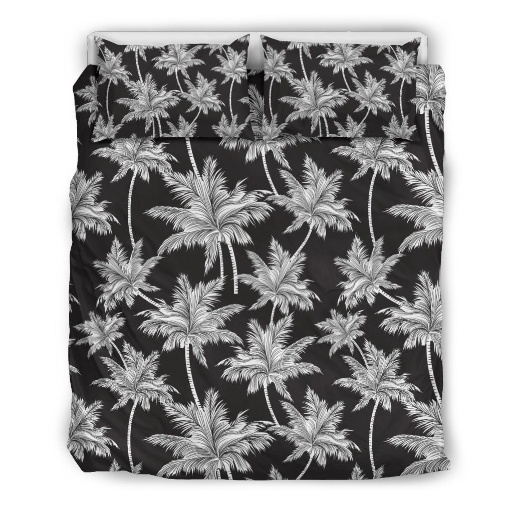 Palm Tree Pattern Print Design PT03 Duvet Cover Bedding Set-JORJUNE.COM