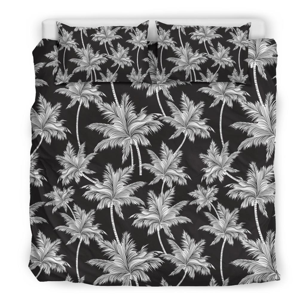 Palm Tree Pattern Print Design PT03 Duvet Cover Bedding Set-JORJUNE.COM