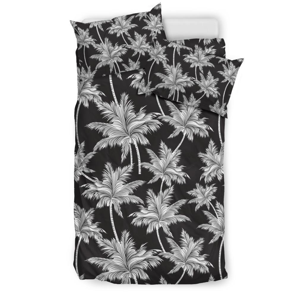 Palm Tree Pattern Print Design PT03 Duvet Cover Bedding Set-JORJUNE.COM