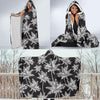 Palm Tree Pattern Print Design PT03 Hooded Blanket-JORJUNE.COM