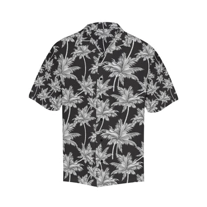 Palm Tree Pattern Print Design PT03 Men Hawaiian Shirt-JorJune