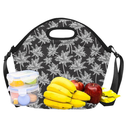 Palm Tree Pattern Print Design PT03 Neoprene Lunch Bag-JorJune