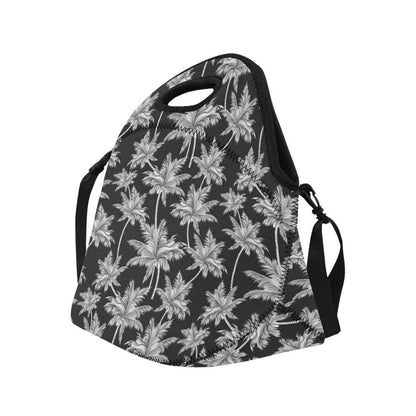 Palm Tree Pattern Print Design PT03 Neoprene Lunch Bag-JorJune