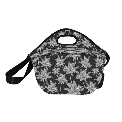 Palm Tree Pattern Print Design PT03 Neoprene Lunch Bag-JorJune