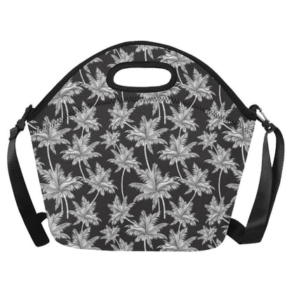 Palm Tree Pattern Print Design PT03 Neoprene Lunch Bag-JorJune