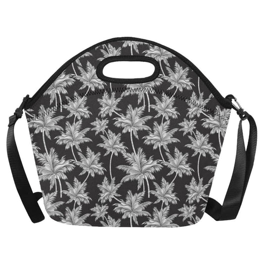 Palm Tree Pattern Print Design PT03 Neoprene Lunch Bag-JorJune