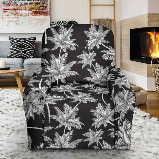 Palm Tree Pattern Print Design PT03 Recliner Slipcover-JORJUNE.COM