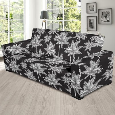 Palm Tree Pattern Print Design PT03 Sofa Slipcover-JORJUNE.COM