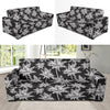 Palm Tree Pattern Print Design PT03 Sofa Slipcover-JORJUNE.COM