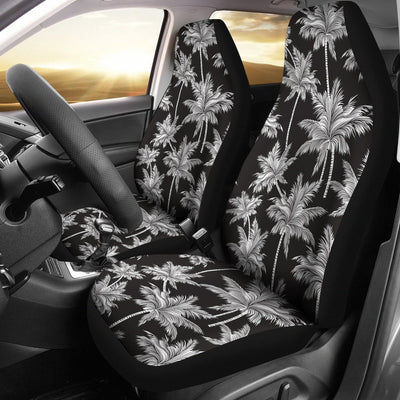 Palm Tree Pattern Print Design PT03 Universal Fit Car Seat Covers-JorJune