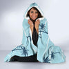 Palm Tree Pattern Print Design PT04 Hooded Blanket-JORJUNE.COM