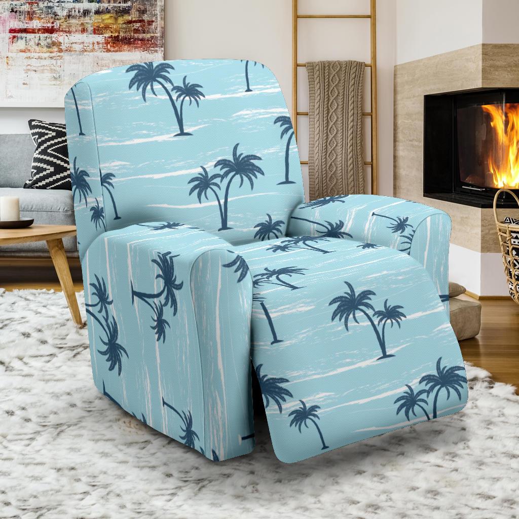 Palm Tree Pattern Print Design PT04 Recliner Slipcover-JORJUNE.COM