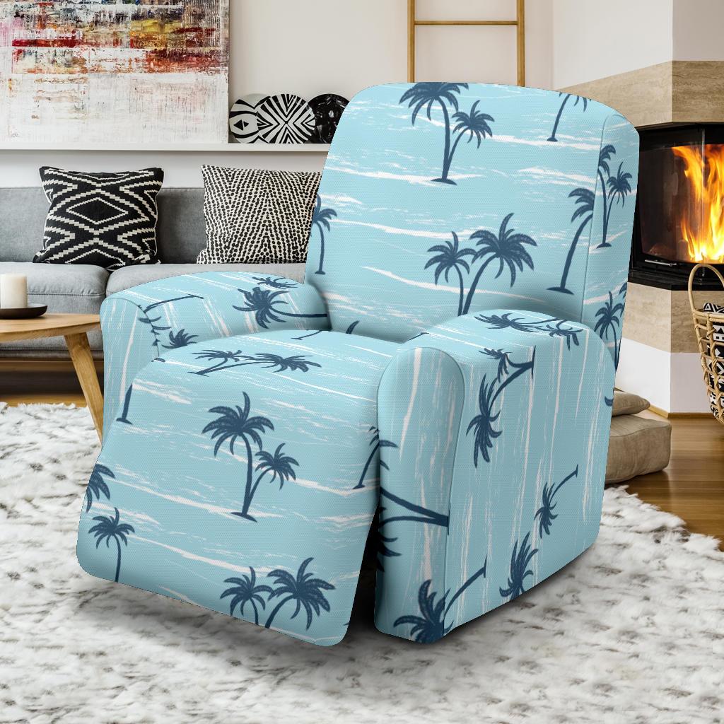 Palm Tree Pattern Print Design PT04 Recliner Slipcover-JORJUNE.COM