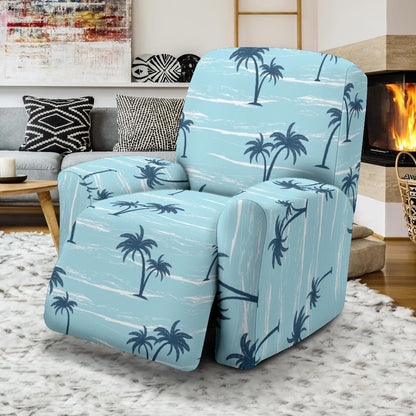 Palm Tree Pattern Print Design PT04 Recliner Slipcover-JORJUNE.COM