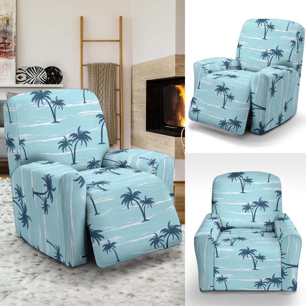Palm Tree Pattern Print Design PT04 Recliner Slipcover-JORJUNE.COM