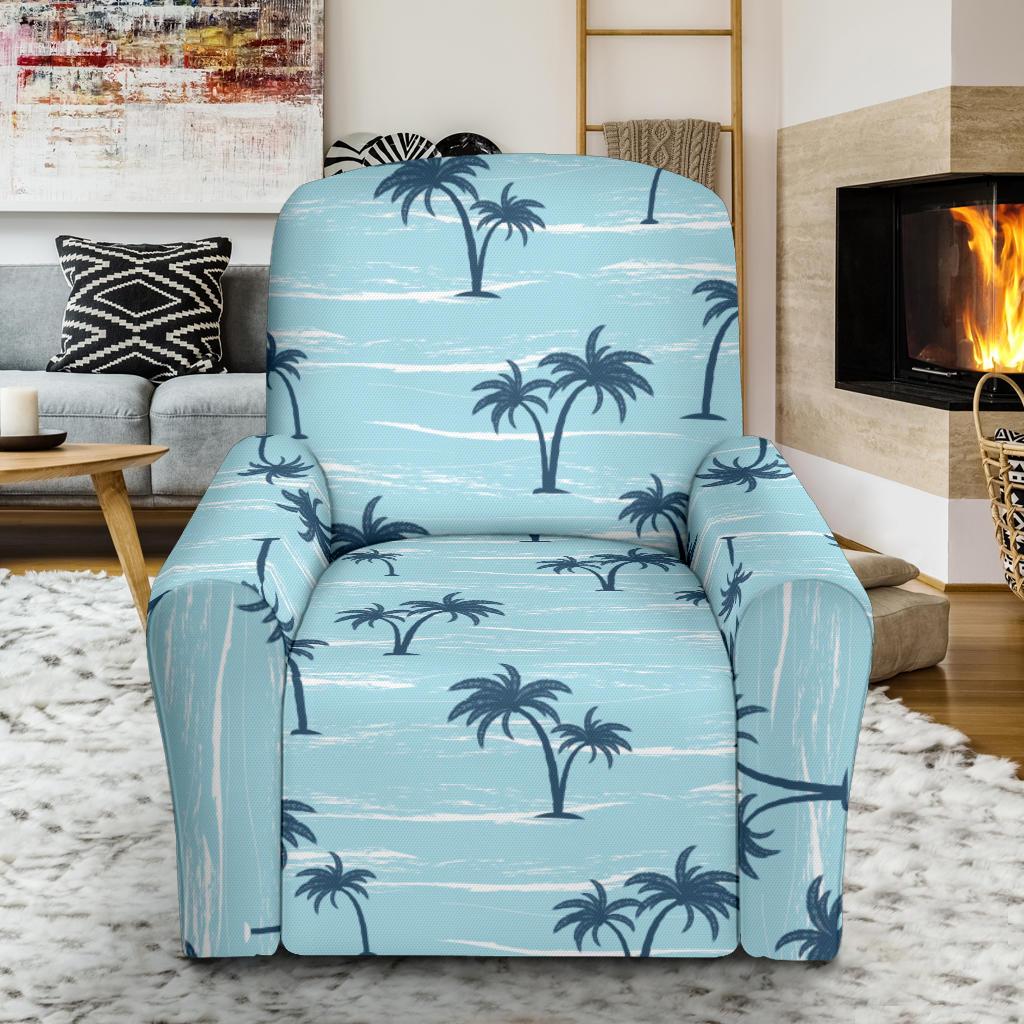 Palm Tree Pattern Print Design PT04 Recliner Slipcover-JORJUNE.COM