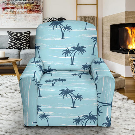 Palm Tree Pattern Print Design PT04 Recliner Slipcover-JORJUNE.COM