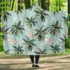 Palm Tree Pattern Print Design PT05 Hooded Blanket-JORJUNE.COM