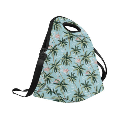 Palm Tree Pattern Print Design PT05 Neoprene Lunch Bag-JorJune